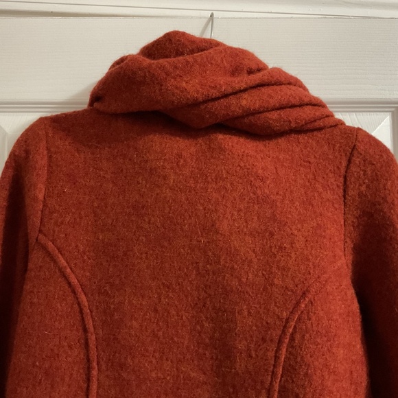 Women’s Willi Smith Boiled Wool Double-breasted Shawl Collar Jacket, M - Picture 6 of 7